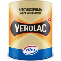 VITEX ΝΤΟΥΚΟΧΡΩΜΑ VEROLAC Νο55 ΜΑΥΡΟ 2,5LT