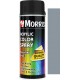 ΣΠΡΕΙ ΧΡΩΜΑΤΟΣ ΓΥΑΛΙΣΤΕΡΟ ΓΚΡΙ / ΑΣΗΜΙ, MORRIS 400ml - RAL 7001