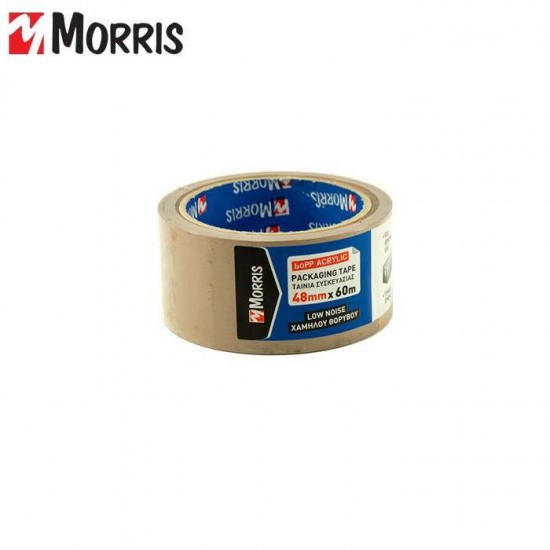 ΤΑΙΝΙΑ ΣΥΣΚΕΥΑΣΙΑΣ ΑΘΟΡΥΒΗ MORRIS ΚΑΦΕ 48mmX60m 15040