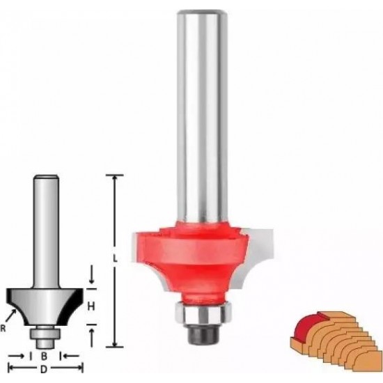 ΦΡΕΖΑ ΣΤΡΟΓΓΥΛΕΜΑΤΟΣ ΜΕ ΡΟΥΛΕΜΑΝ ΟΔΗΓΟ, ΔΙΚΟΠΗ, ΣΤΕΛΕΧΟΣ 8mm X R04mm, L10.5mm, BENMAN 71941